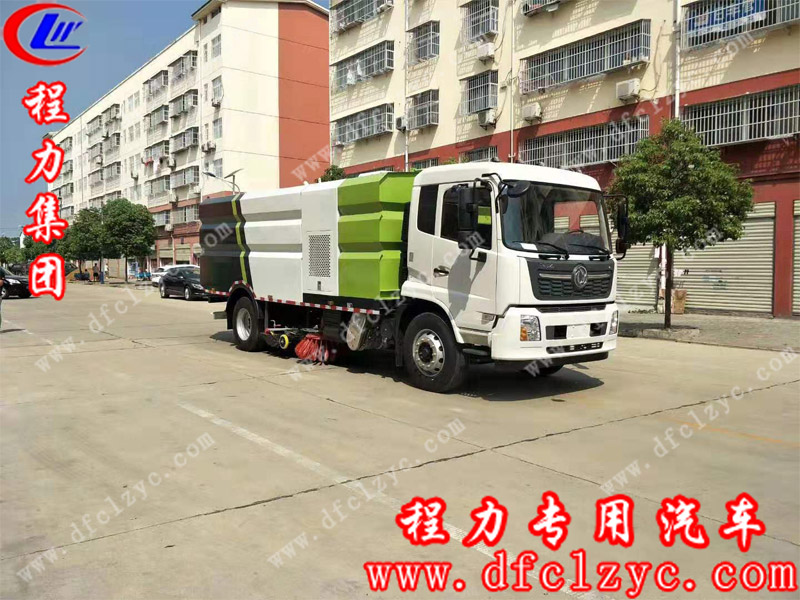 湖北程力專用汽車(chē)有限公司國(guó)六東風(fēng)天錦洗掃車(chē)